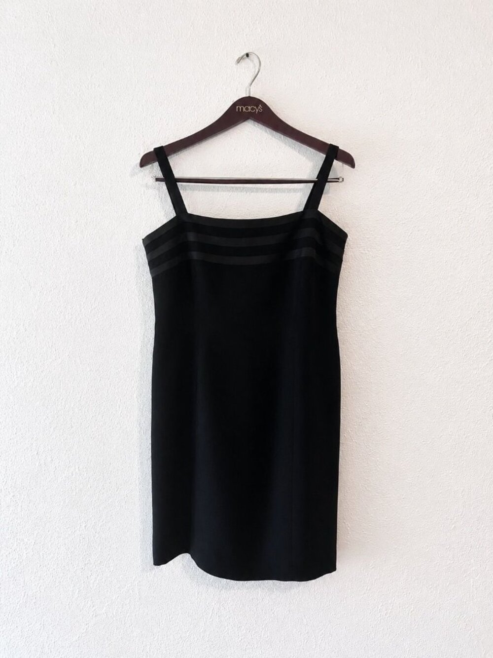 Vintage Y2K 90s Women's Black Jones New York Mini Dress Size 10